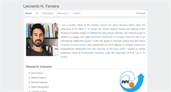 Desktop Screenshot of leonardonascimento.com
